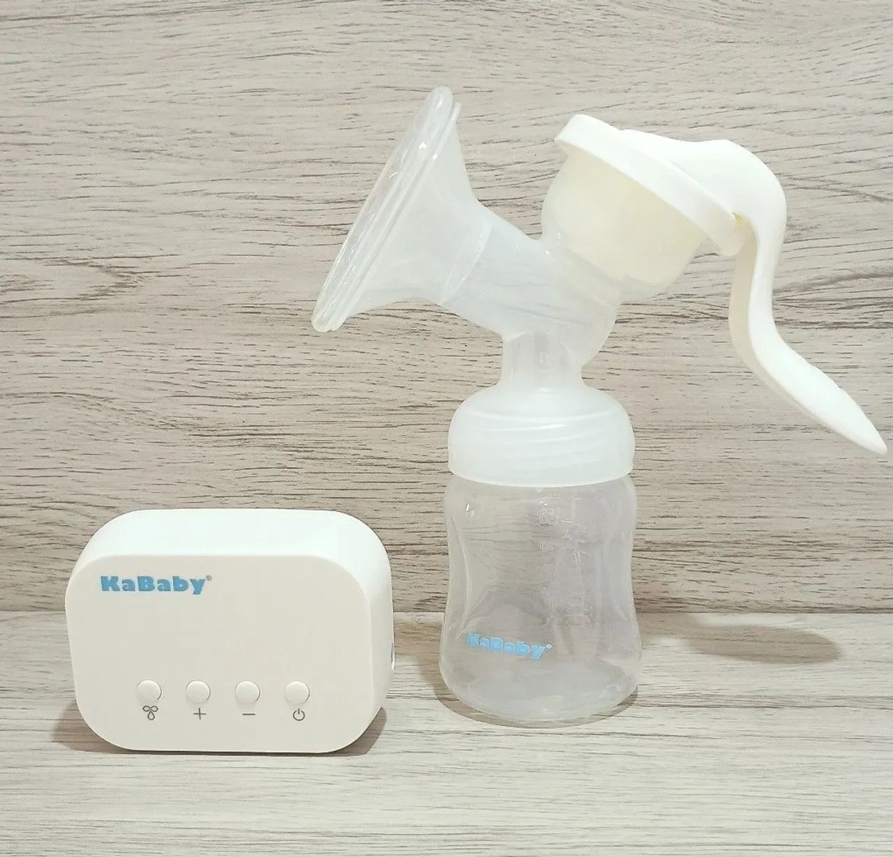 Bomba Tira Leite Elétrica e Manual KaBaby - Nova Lacrada 