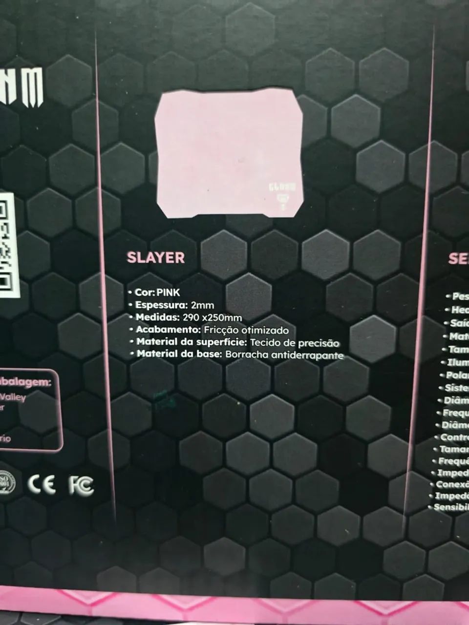 Combo Gamer Rosa 4 em 1 Teclado, Mouse, Headset e Mouse Pad Nightmare Candy - Foto 3