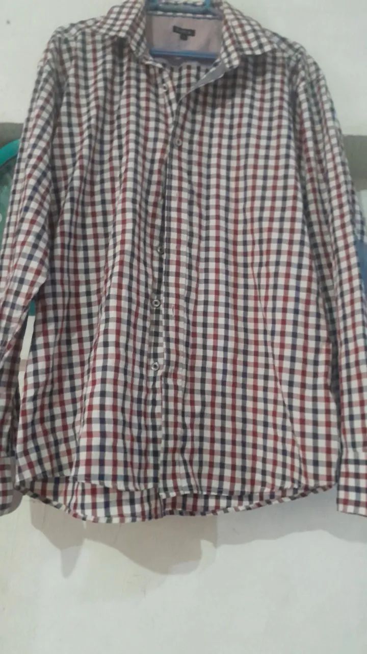 Camisa xadrez masculina - Foto 4