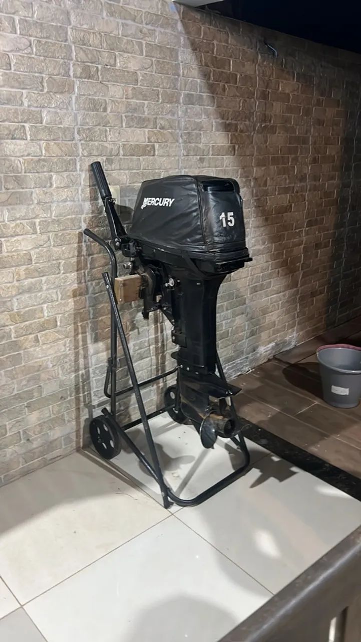Motor Mercury 15HP - Foto 3