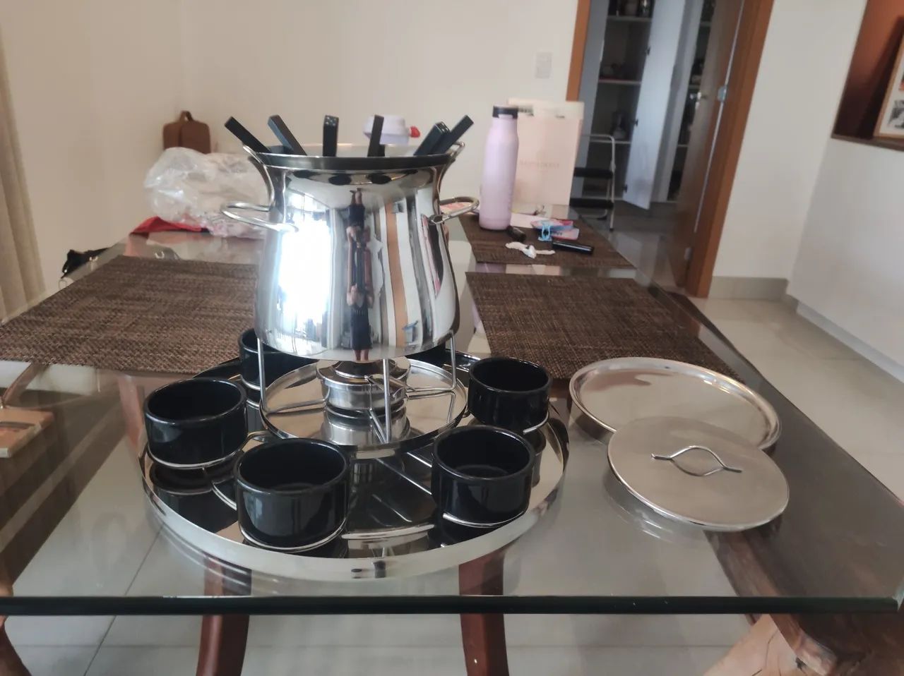 Aparelho Fondue Bodum Em Aço Inox Polido (Made In Swiss) - Foto 4