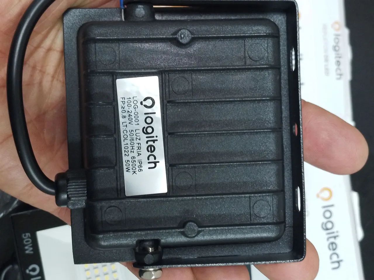 Dois refletores de 50w ligitech ip66 - Foto 4