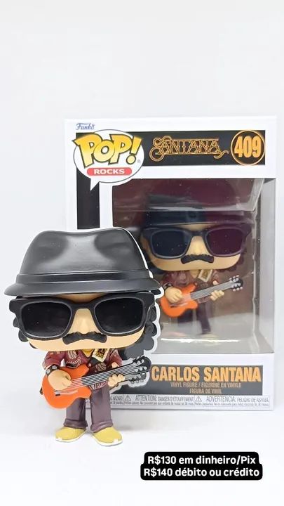 Funko Pop! Rocks Carlos Santana 409