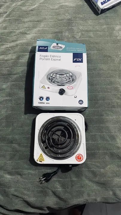 Fogão Elétrico Portátil Espiral