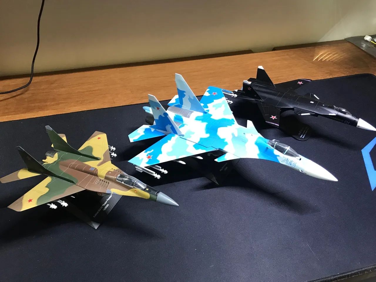 Miniaturas MIG-29 SU-35 SU-47