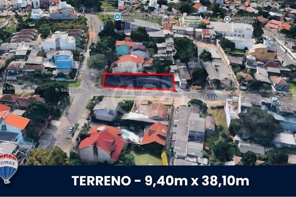 Terreno/Lote Residencial de 358.14m² no bairro Vil
