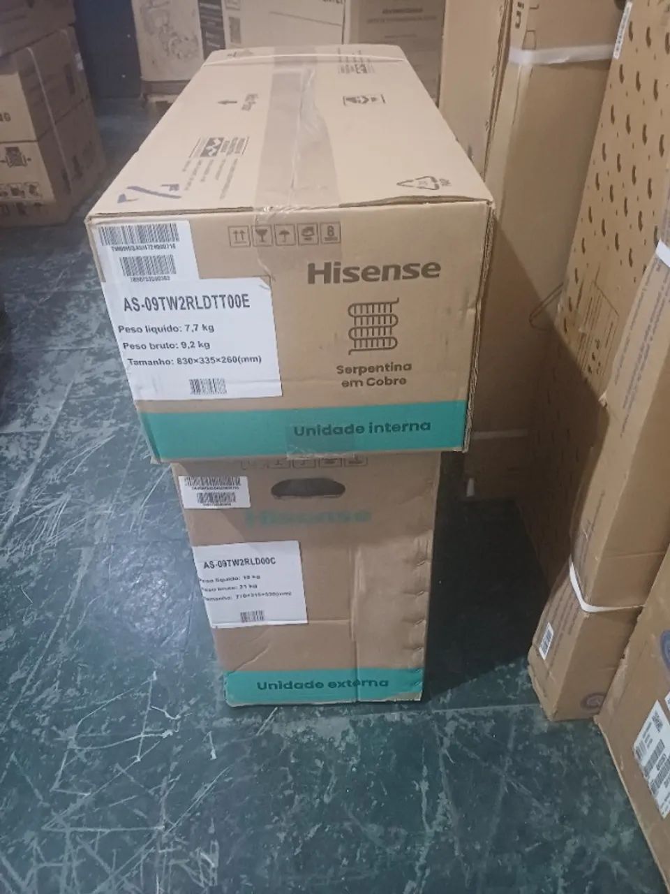 AR CONDICIONADO SPLIT HISENSE 9.000.BTUS. - Foto 2