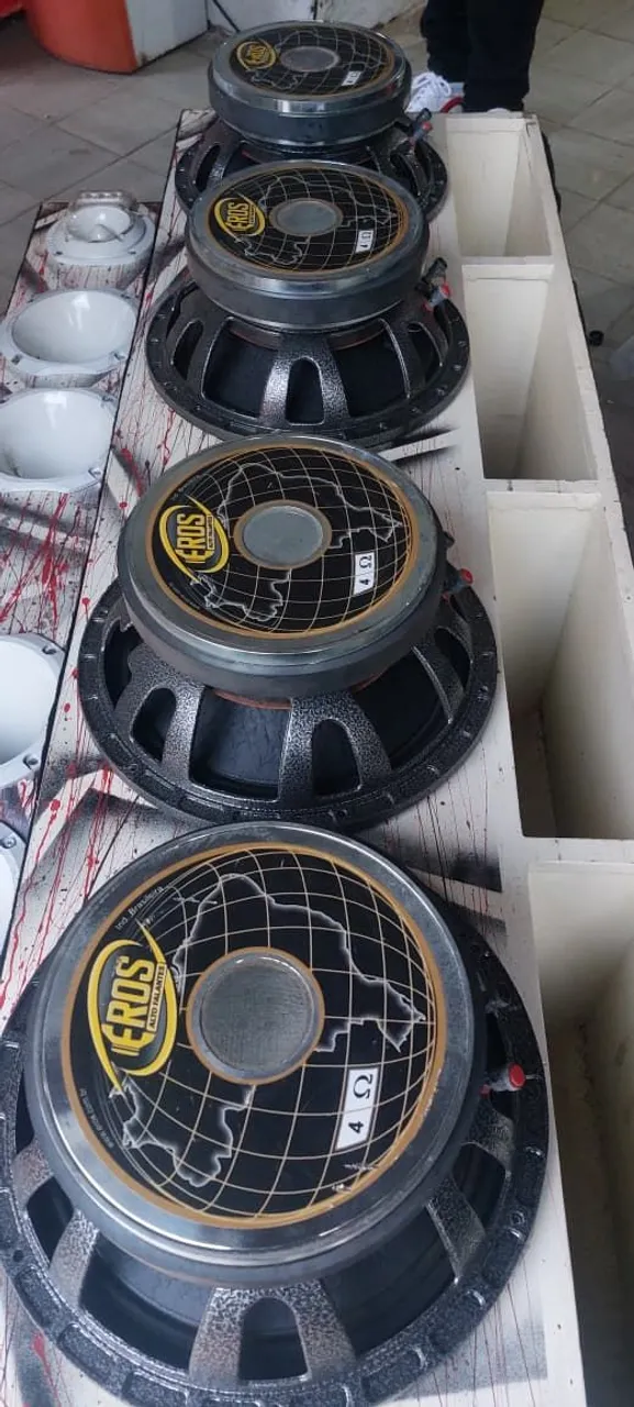 Alto-falantes Eros 600rms 12 Polegadas