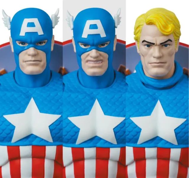 Mafex Capitão América Marvel - Hobbies e coleções - Vila João Vaz