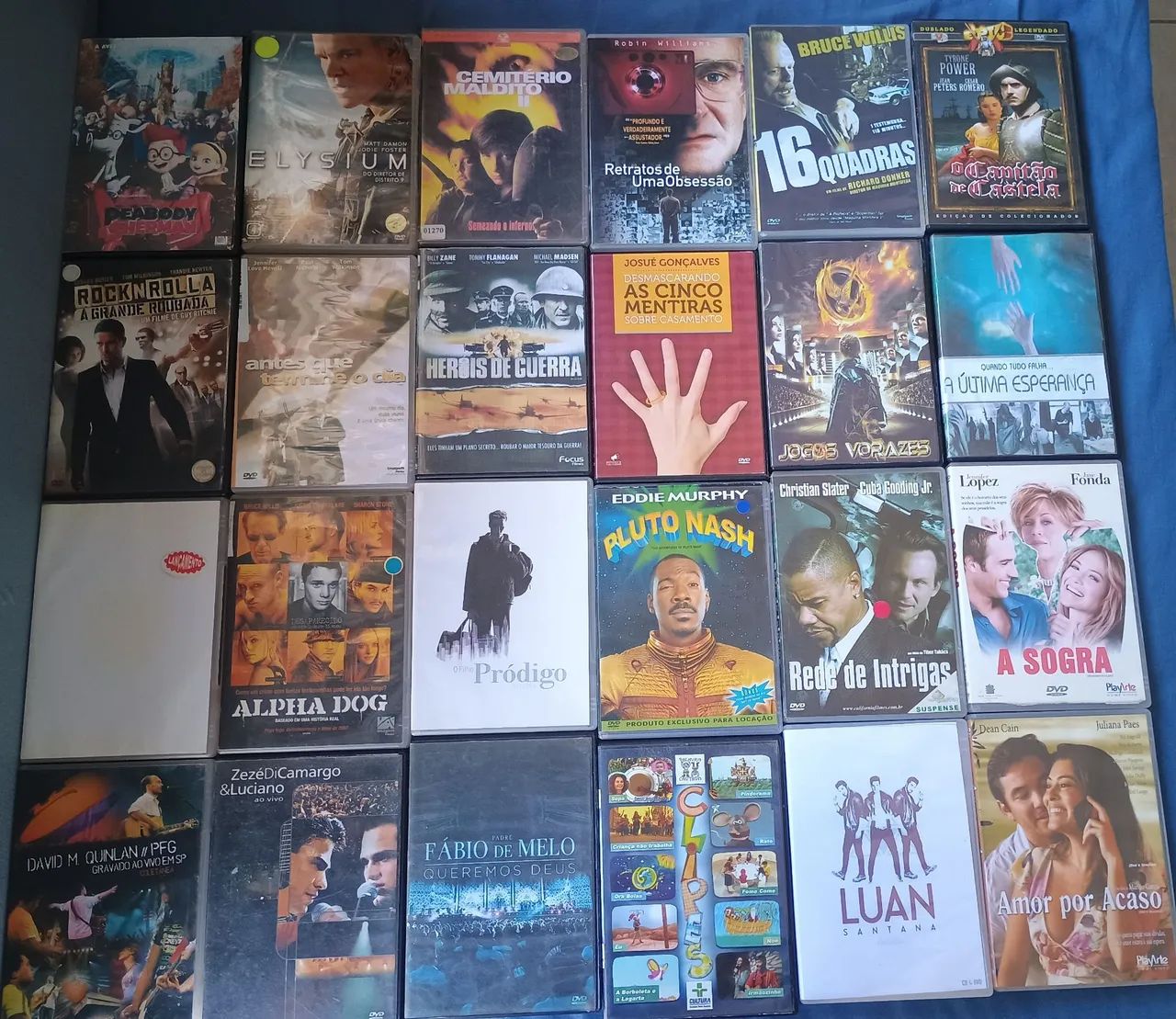 Coleção de DVDs - Filmes diversos pluto nash