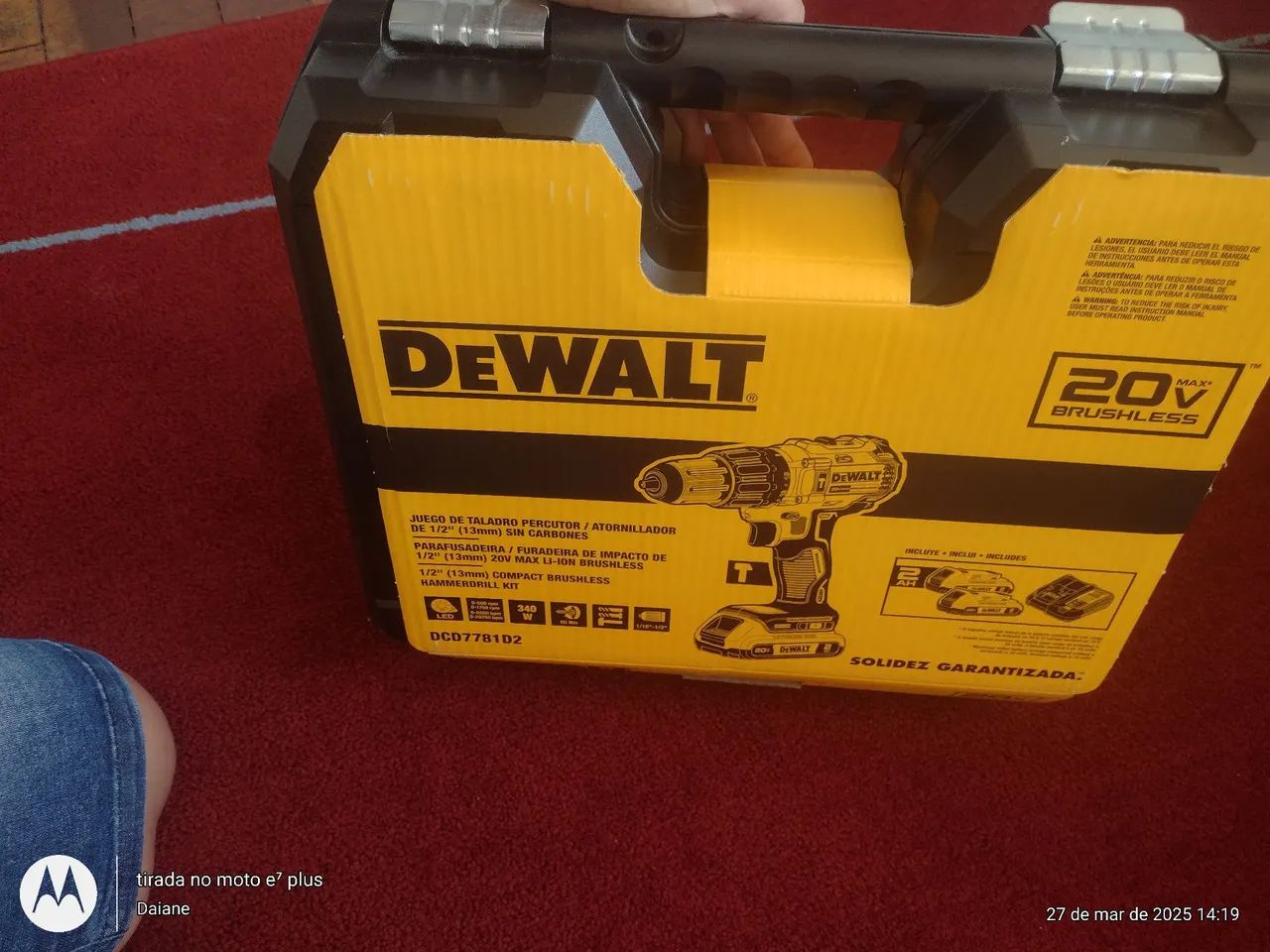 Vende se parafusadeira DeWALT