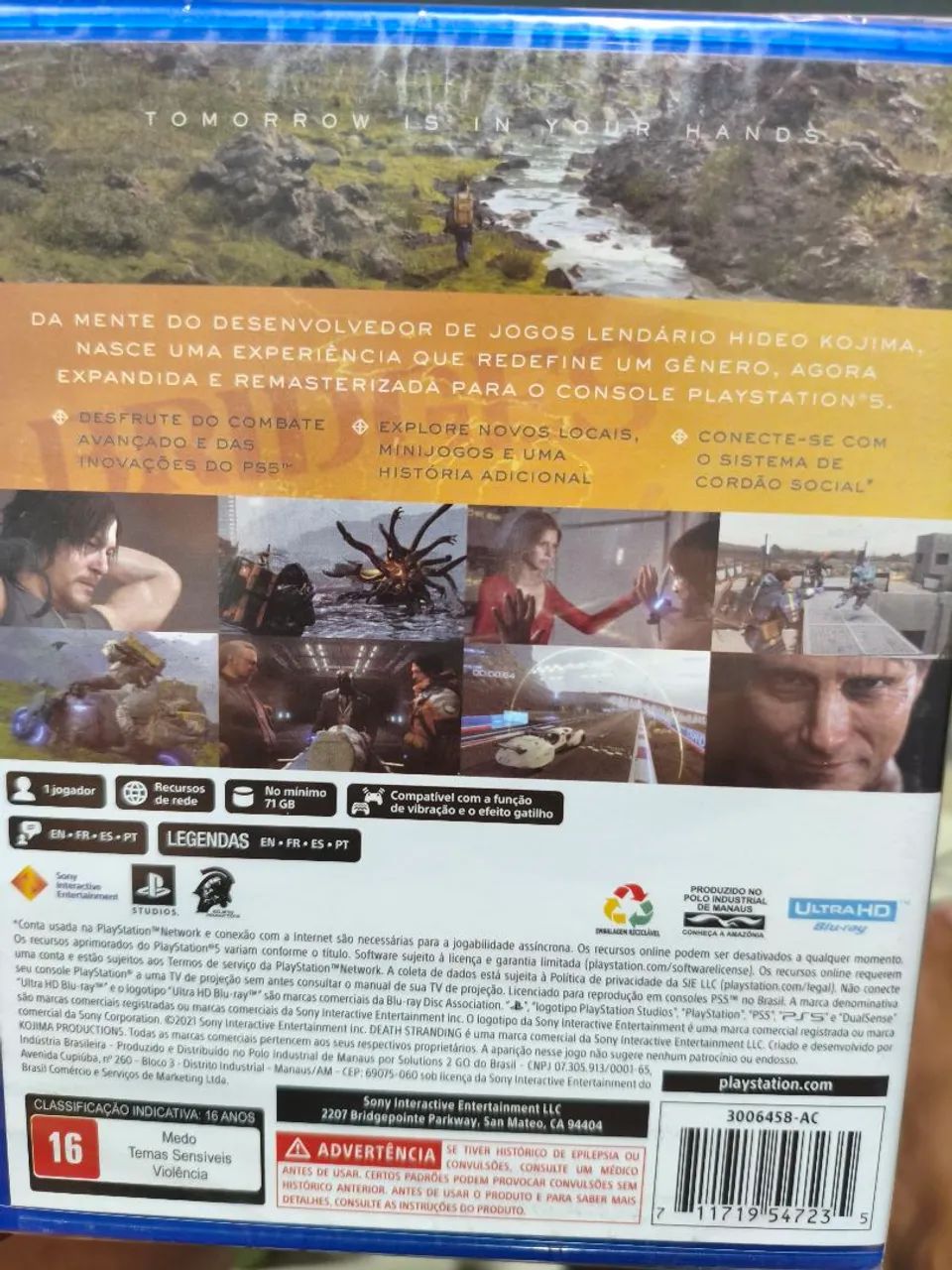 Death stranding versão do diretor PS5 lacrado - Foto 2
