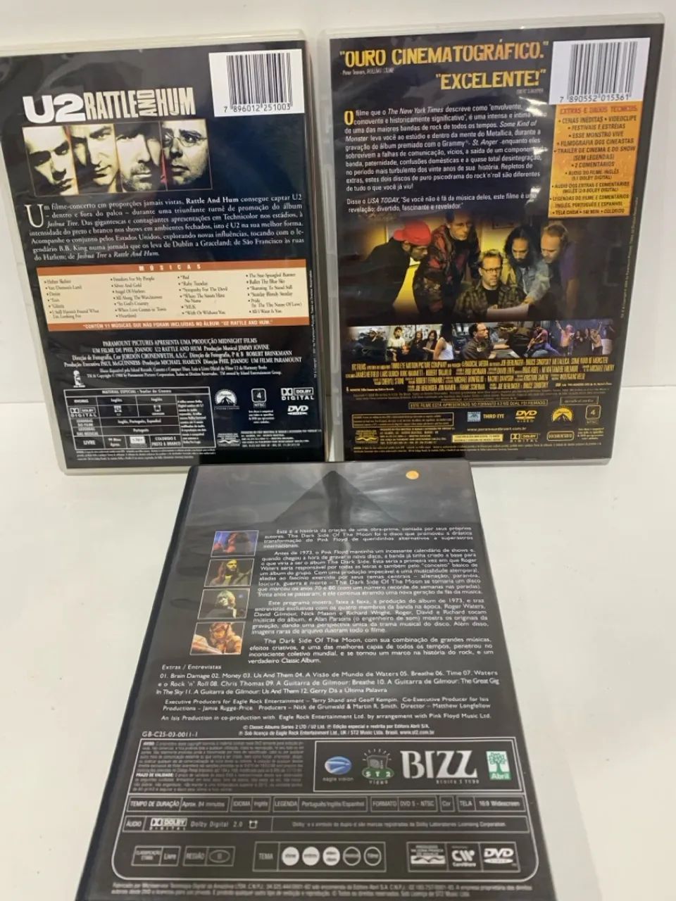 DVDs R.E.M, Sting e Eric Clapton - Foto 4