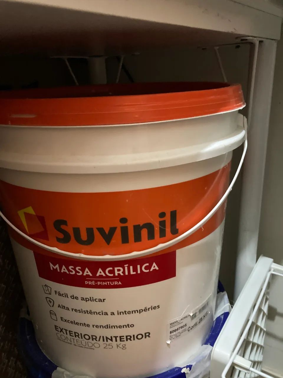 Massa acrilica fechada suvinil 25kg 