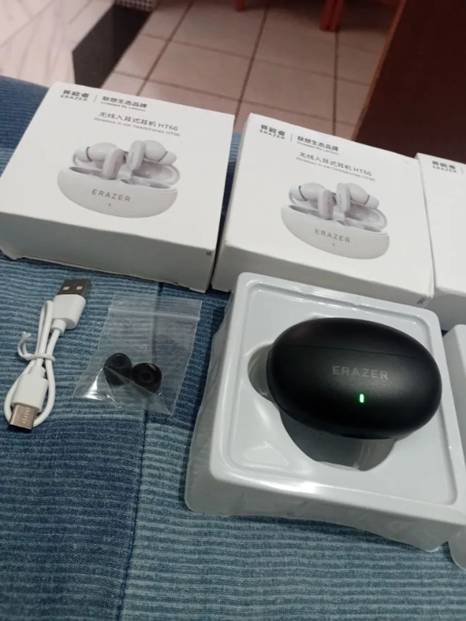 Fone de Ouvido ERAZER Bluetooth Novo - Foto 2