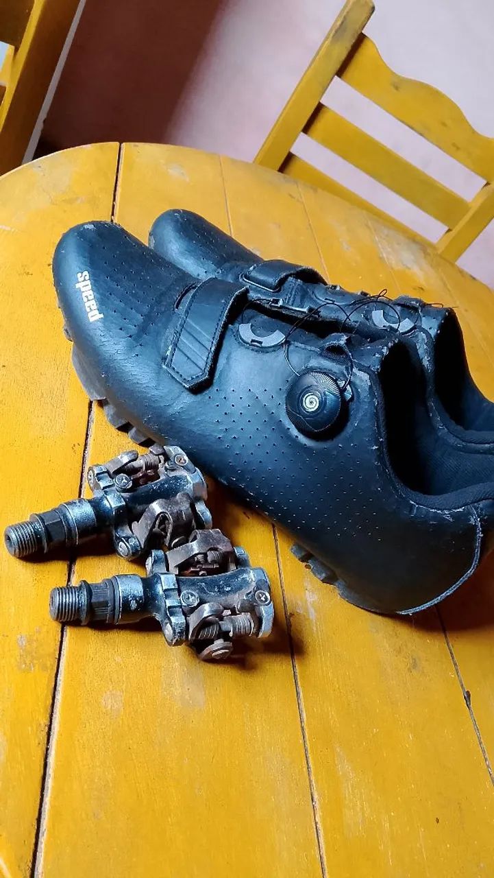 SAPATILHA+ PEDAL CLIP COMPLETO 