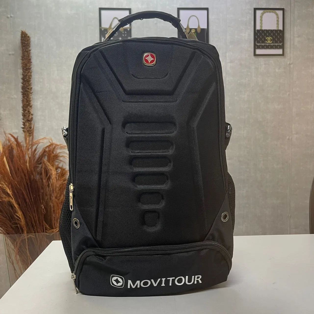 Mochila reforçada com capa de chuva - Foto 5