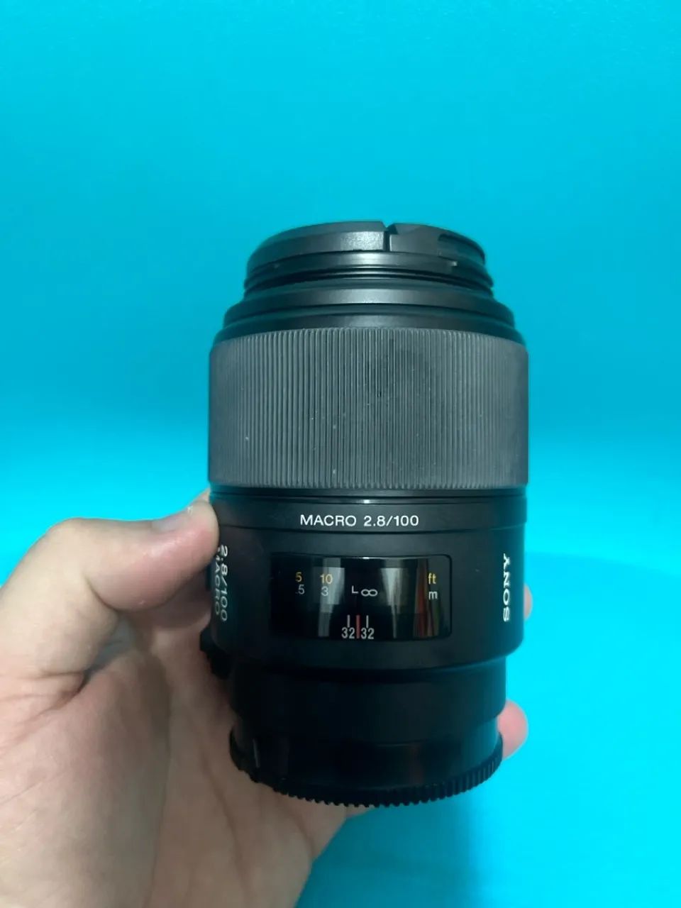Lente Sony 100mm f/2.8 Macro em ótimo estado A mount - Foto 5
