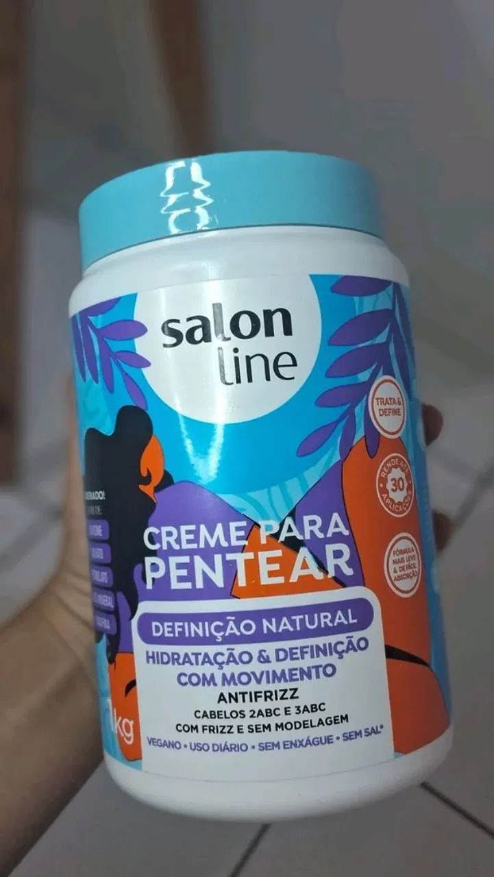 Creme para Pentear Salon Line - Definição Natural, Ótimo Presente. - Foto 2
