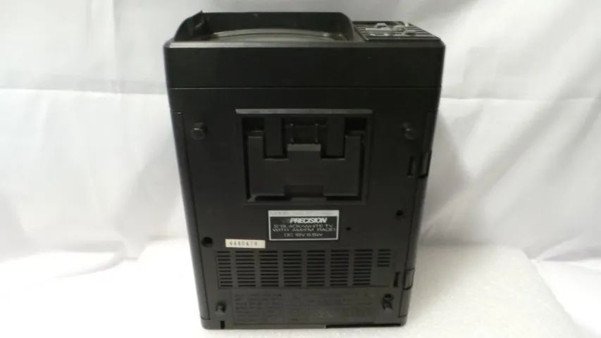 Rádio/tv 5 polegadas precision modelo ptv-969 funcionando!! raro!! - Foto 5