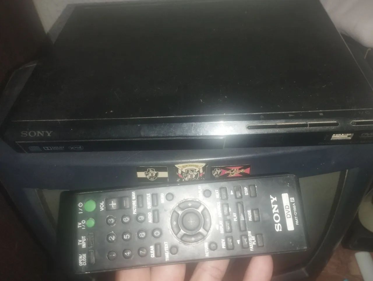 Aparelho de DVD completo 