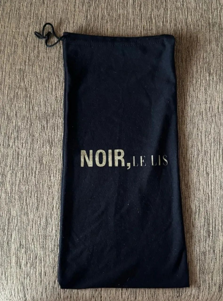 bag shoes le lis blanc noir - original excelente estado