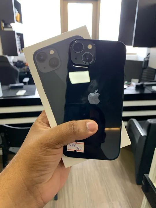 IPHONE 13 DE 128GB COR PRETO APARELHO SEMI