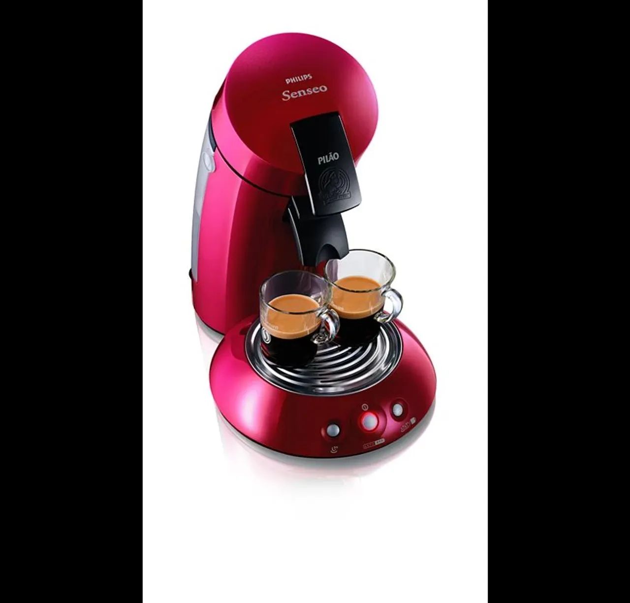 Cafeteira Philips Senseo - Vermelha 127V - Foto 2