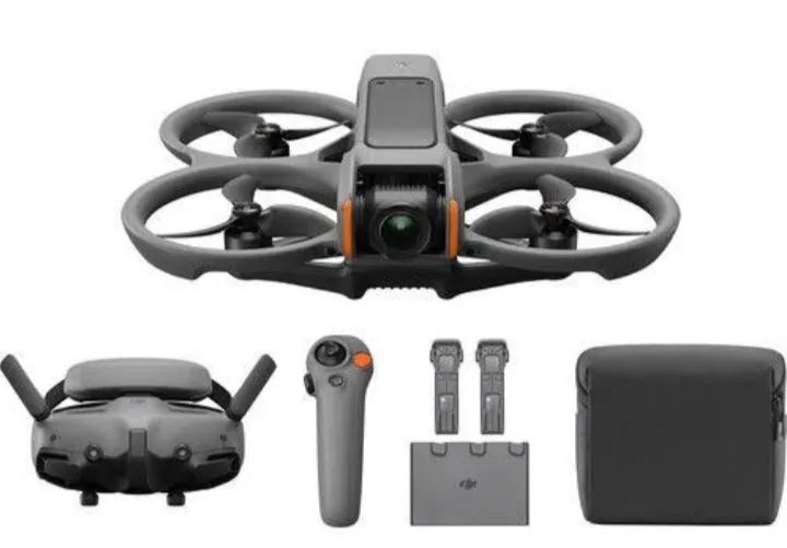 Drone DJI Avata 2 Fly More Combo NOVO FAÇA SEUS VÍDEOS RADICAIS SEM LIMITES  - Foto 2