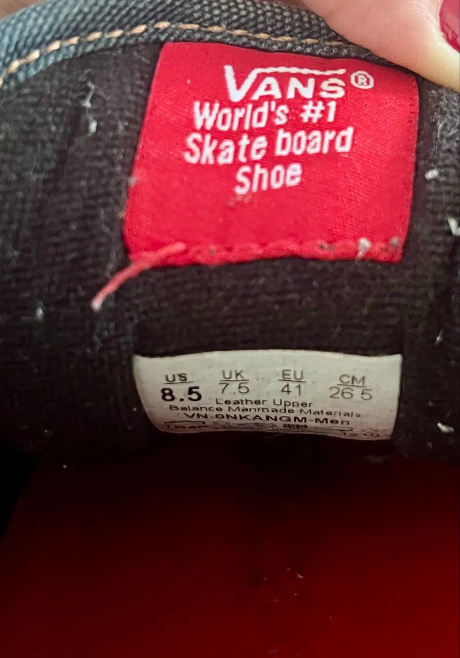 Vans Chukka Low Red TAM 39/40 - Foto 4
