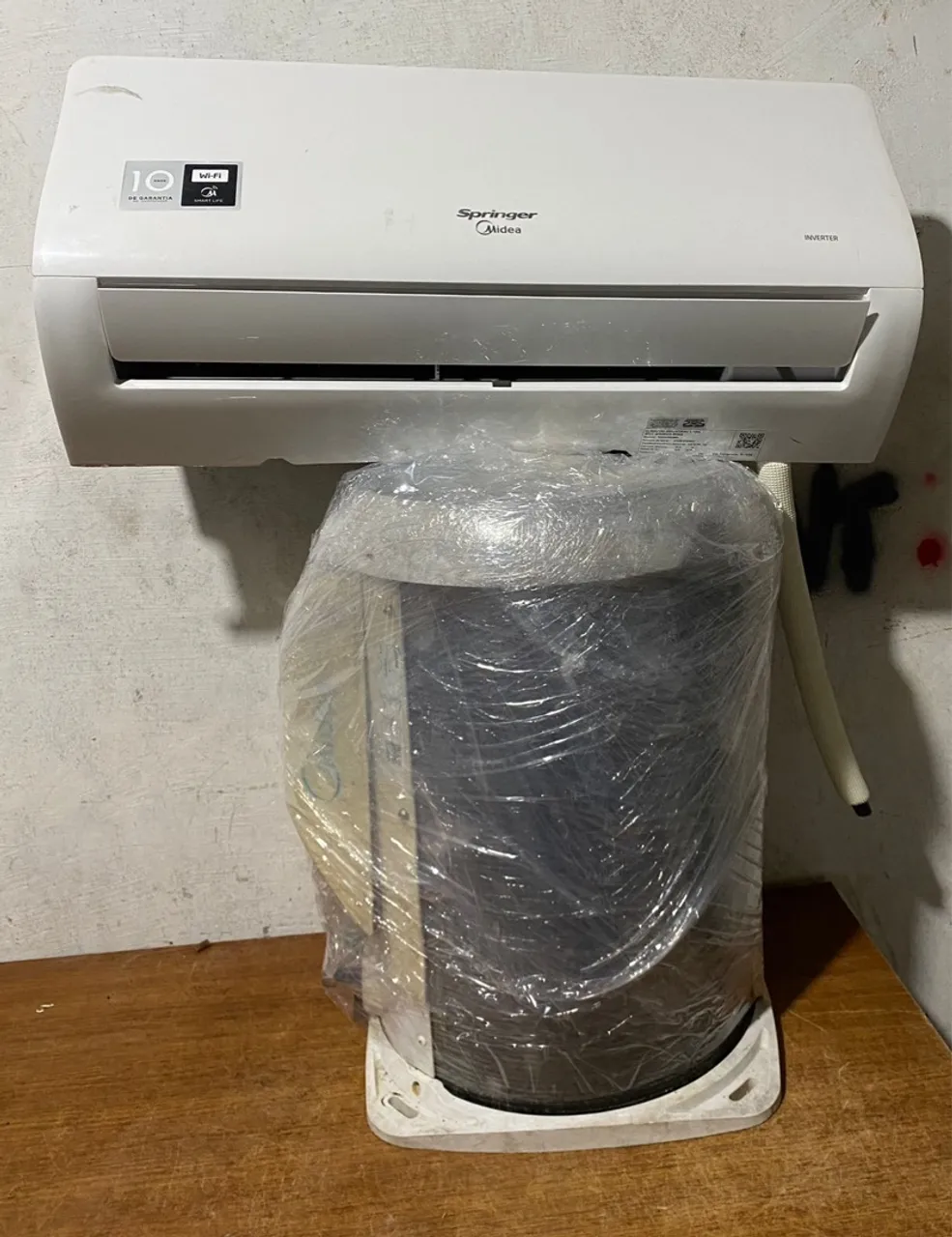 Split Springer Midea Inverter Extreme12.000 BTUs Wi-Fi