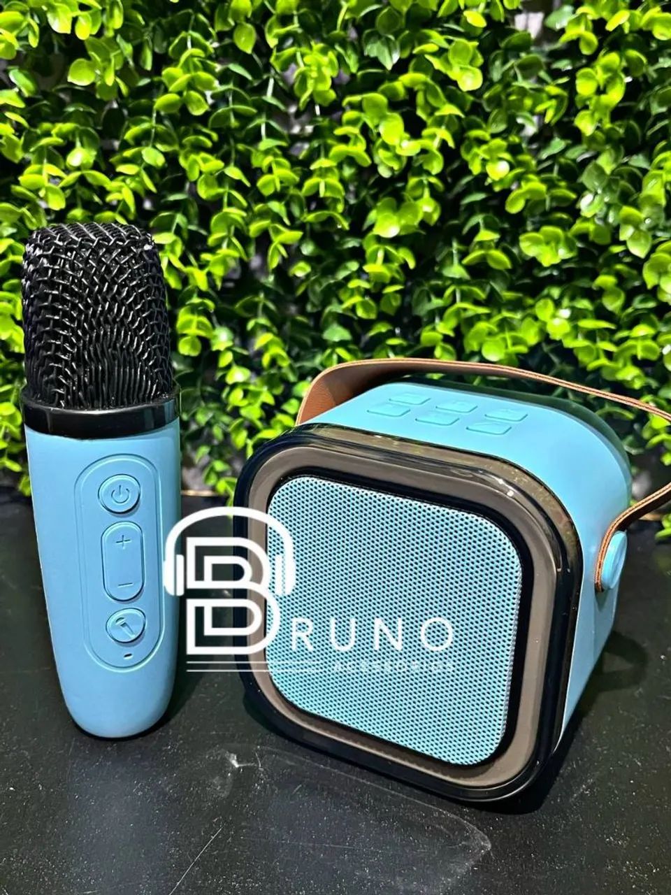 Caixinha De Som Bluetooth Com Microfone 