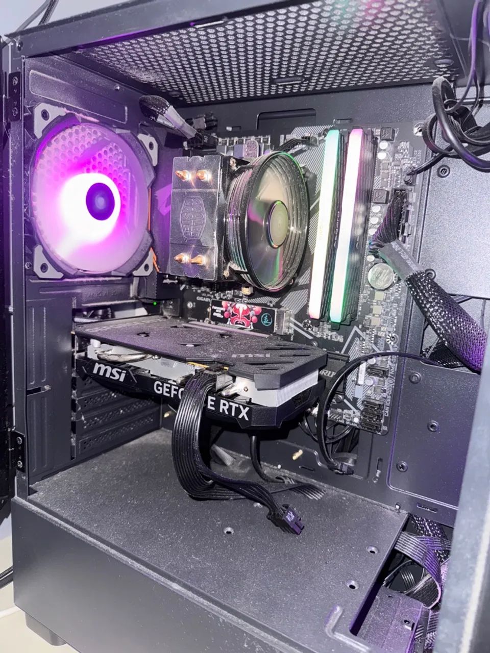 PC gamer RTX 4060, Ryzen 5 5500, 16GB RAM, 1TB SSD + mouse + teclado + headset - Foto 3