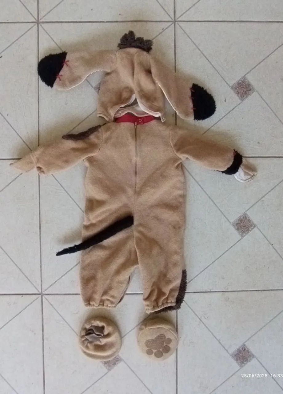 Fantasia de Cachorro para Bebê - Foto 4