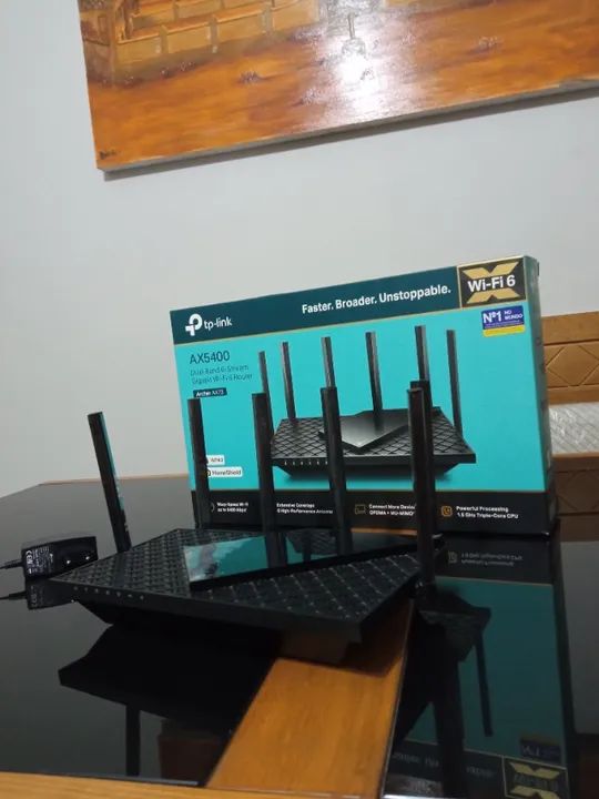 Roteador Wi-Fi 6 Gigabit Dual Band AX5400 - Foto 5