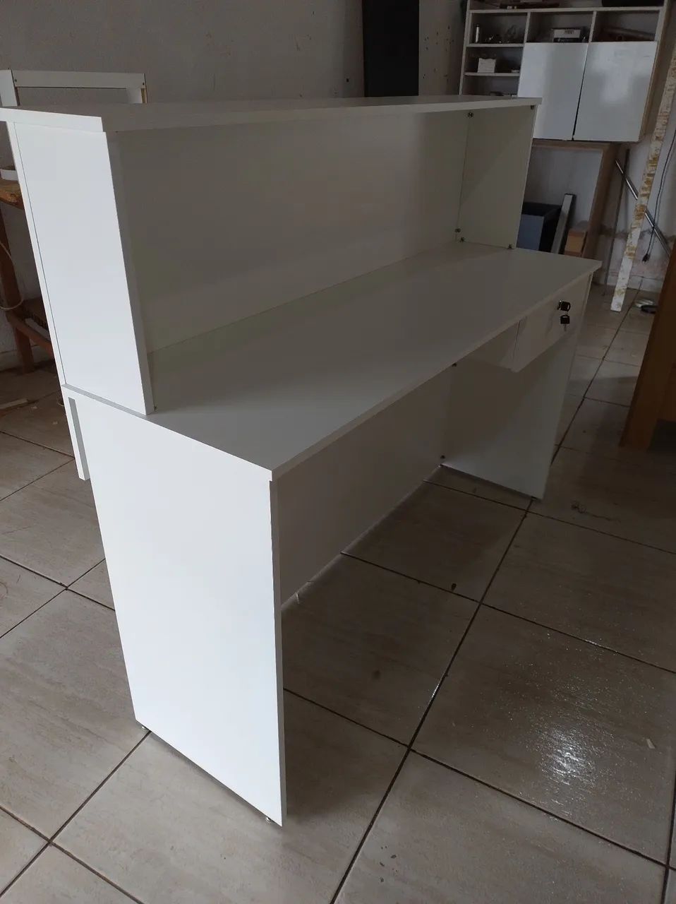 Balcão com detalhe ripado 100% mdf - Foto 2
