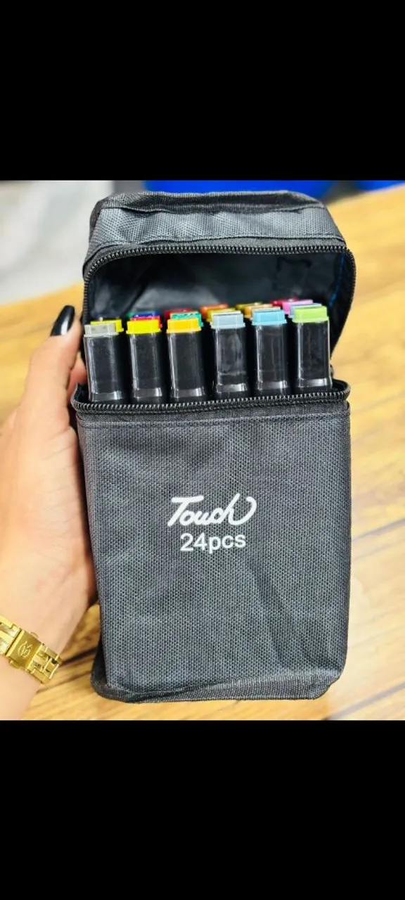 Estojo de Canetas Touch 24 cores