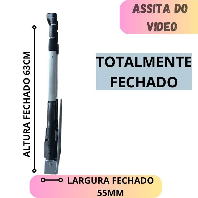 Carrinho de Carga Dobrável para 70kg em alumínio   - Foto 2
