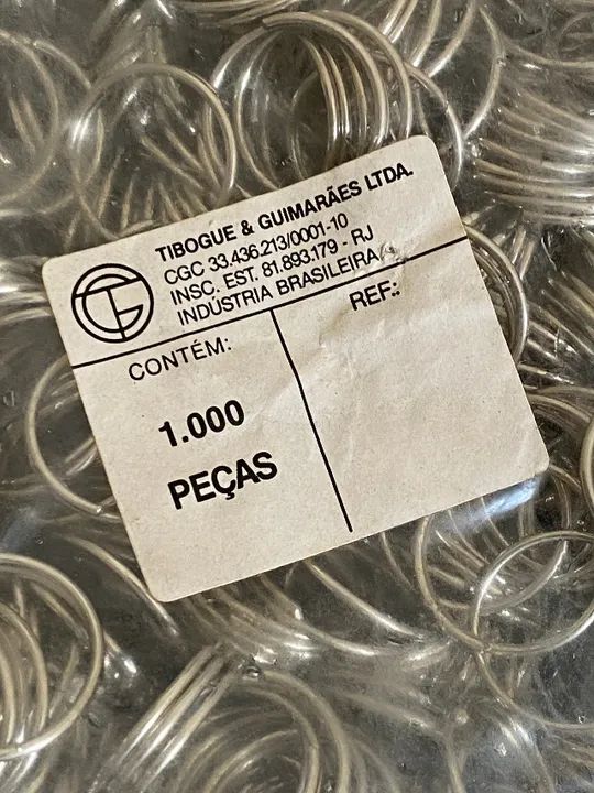 Argola para Chaveiro Lote 9000 peças - Foto 2
