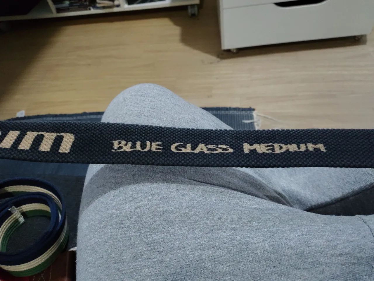 Cinto Carmin com Fivela Dragão - Foto 3