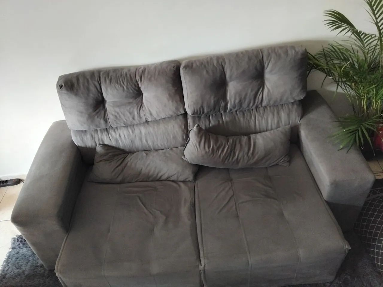 Sofá cinza  - Foto 4