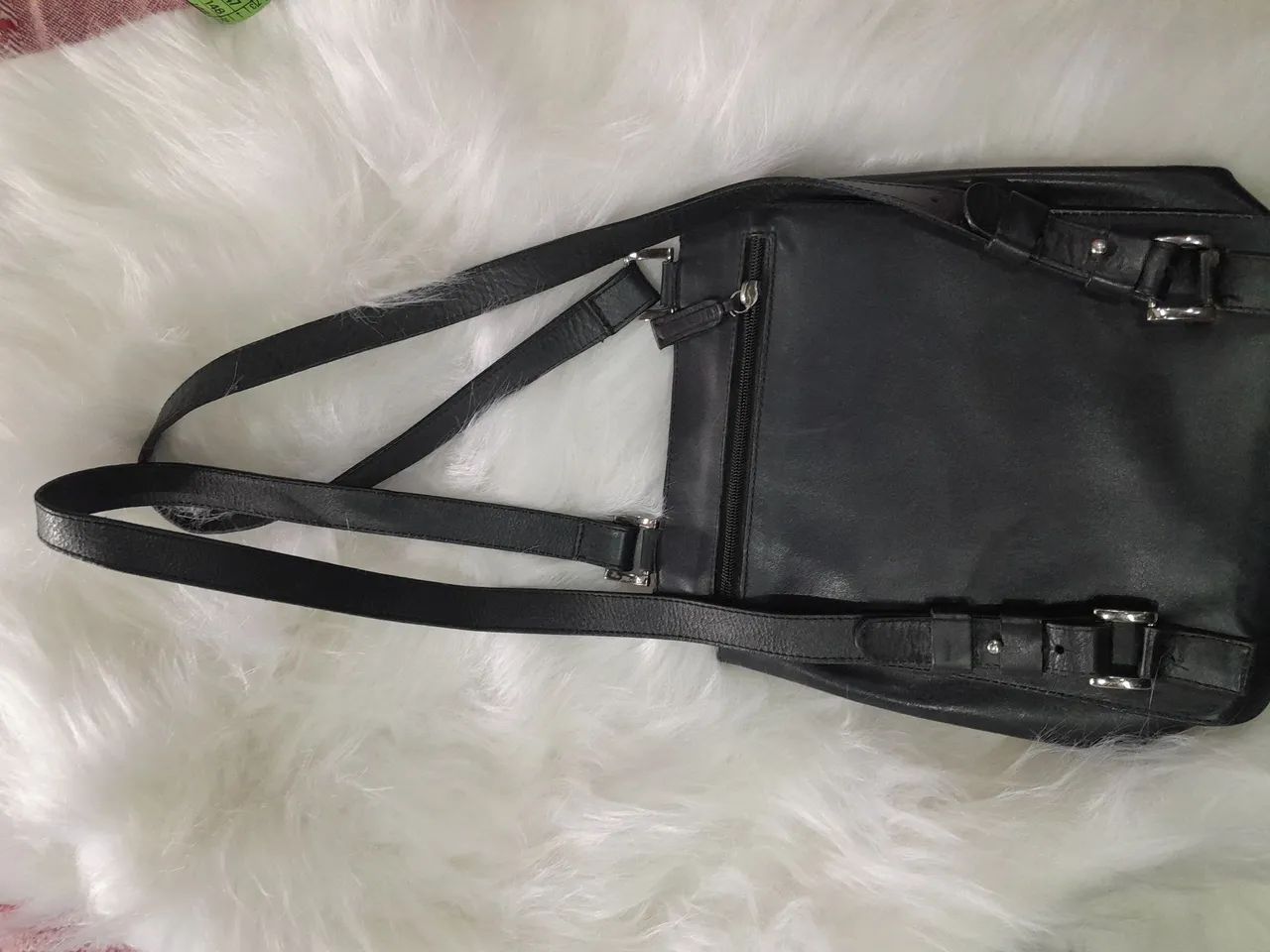 Bolsa de Ombro Arezzo Preta - Foto 2