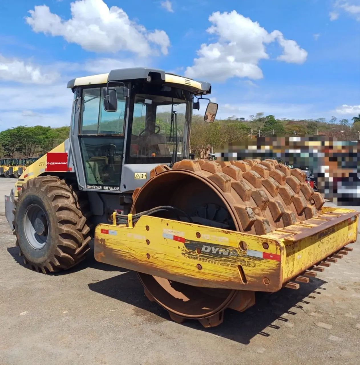 Rolo compactador Dynapac CA250 cabinada  - Foto 5