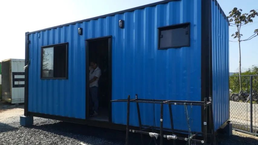 Container pronto para morar
