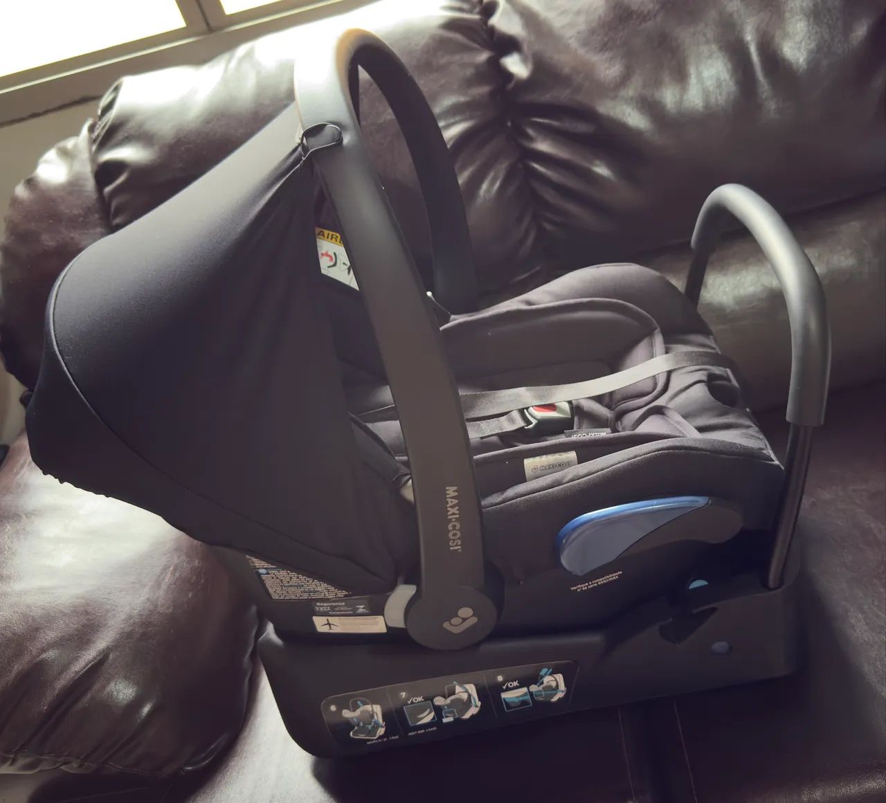 Bebê Conforto Citi2 com Base da Maxi Cisi - Cor Essential Black - Foto 5