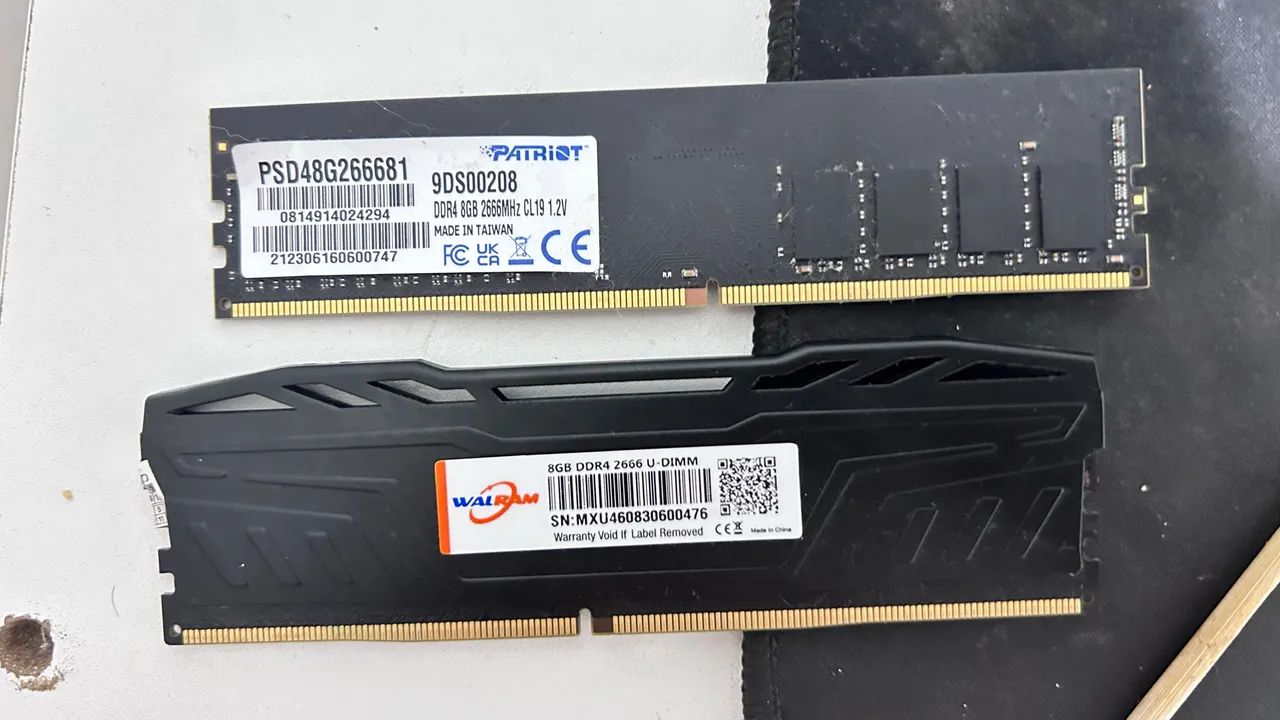2x8GB MEMÓRIA RAM