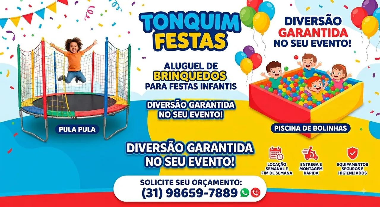 Aluguel de Pula pula e piscina de bolinhas  - Foto 3