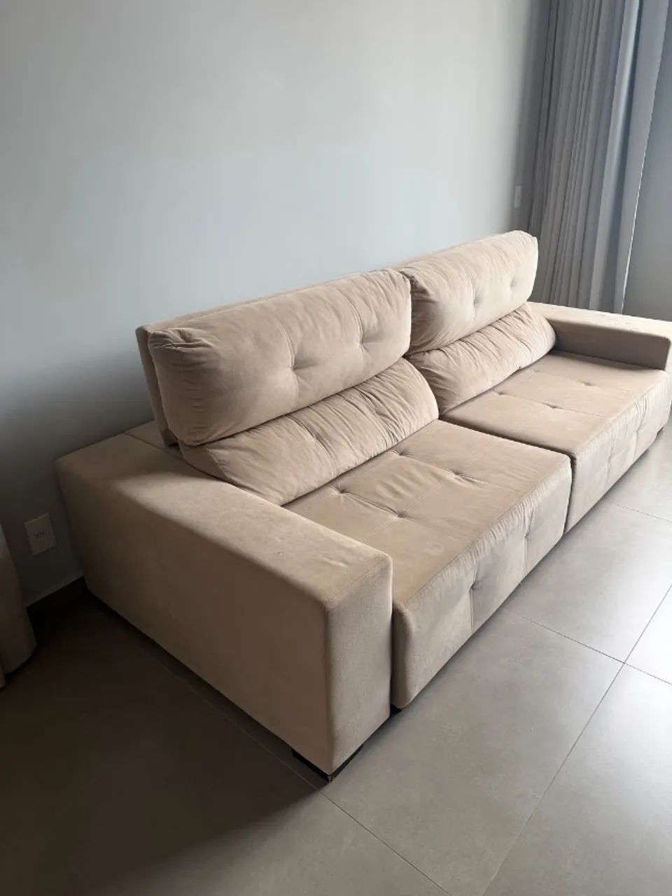 Sofá Retratil de 2 módulos - 2,75 mts  - Foto 4