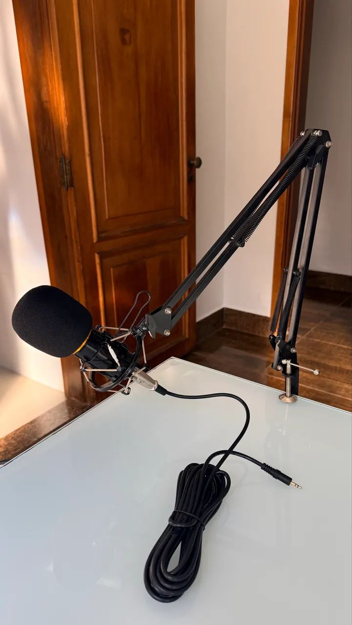 VENDO MICROFONE CONDENSADOR COMPLETO