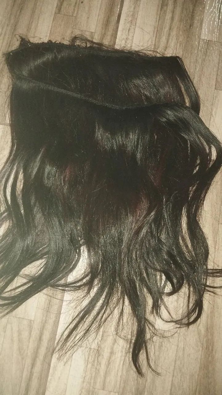 Cabelo humano 300grama55cm 400 reais  - Foto 2